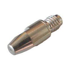 Stromdüse CuCrZr versilbert für Schweißbrenner, M8x30mm, Ø 1,0 mm, (1 Stück) - 147.0316 - 147.0316-1 - - 4036584180643 - 3,94