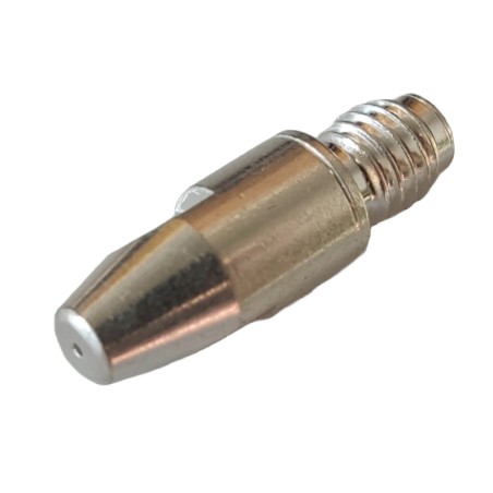 Stromdüse CuCrZr versilbert für Schweißbrenner, M8x30mm, Ø 1,2 mm, (1 Stück) - 147.0445 - 147.0445-1 - - 4036584180650 - 3,68