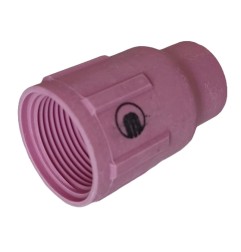 Boquilla de gas cerámica reforzada Ø 19,5 mm longitud 50,0 mm, antorcha TIG 500W - 778.1188