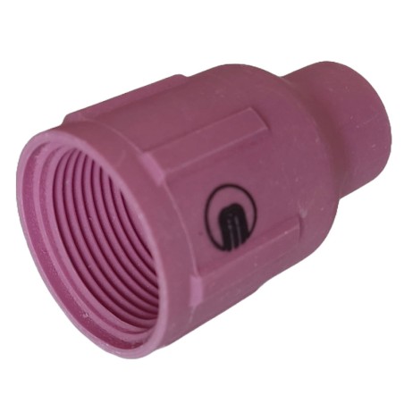 Boquilla de gas reforzada con cerámica Ø 16,0 mm longitud 50,0 mm, antorcha TIG 500W - 778.1184