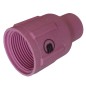 Boquilla de gas reforzada con cerámica Ø 16,0 mm longitud 50,0 mm, antorcha TIG 500W - 778.1184