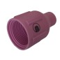 Boquilla de gas cerámica reforzada Ø 12,5 mm longitud 50,0 mm, antorcha TIG 500W - 778.1183