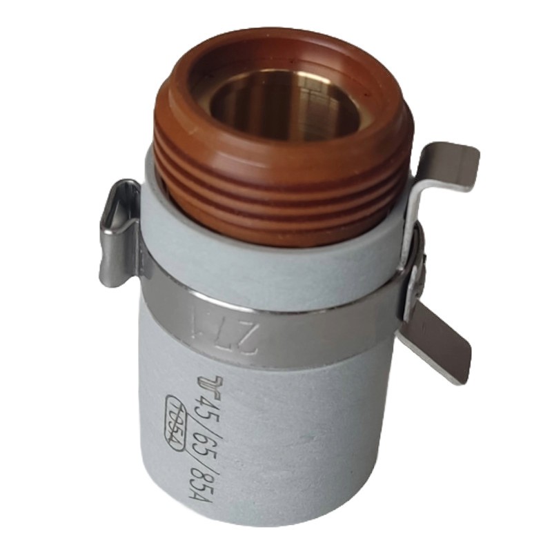 Boquilla de protección exterior 45A / 85A, IHS TAB para Thermacut 100SD RTX (PU 1 ud.) Boquilla de protección exterior 45A / 85A, IHS TAB para Thermacut 100SD RTX (PU 1 ud.)