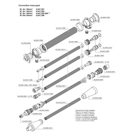 Fronius - Terminal de 1 oreja 12,8/ø10,3-12,8