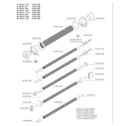 Fronius - KABEL PVC YSLYOZ 18x0.5 - Meterware (VPE 1m) für Schlauchpakete Variosynergic - 40,0003,0284 -  - 9007946179907 - 7,85