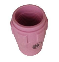 Boquilla de gas reforzada con cerámica Ø 15,0 mm longitud 37,0 mm, antorcha TIG 200/450 W - 775.0184