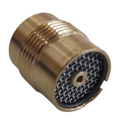 Binzel Gasdiffusor 4 für Abitig WIG-Schweißbrenner, Standard, 3,2 mm Durchmesser - 775.0124 - 775.0124 - - 4036584175861 - 63,1