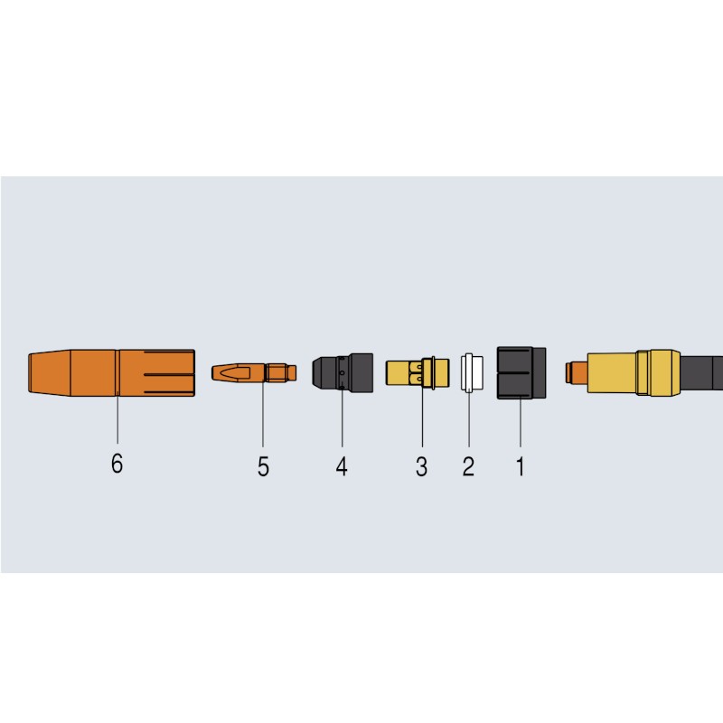 Anillo aislante Fronius ø15/ø21x10 (AW5000, codo de tubo ML, MTW5000 S) (1 pieza) Anillo aislante Fronius ø15/ø21x10 (AW5000, codo de tubo ML, MTW5000 S) (1 pieza)