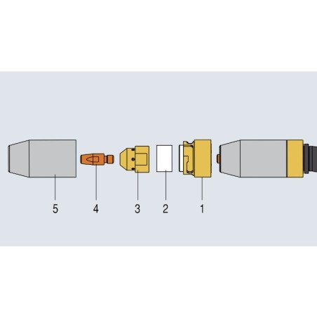Fronius - Portaboquillas M6/SW17x21 (Robacta MTG 3200) (1 pieza) - 42.0001.5973 - - - 21,80 € -