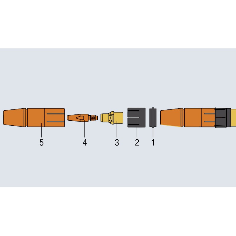 Manguito de fijación Fronius ø20/ø22x20 (Robacta 2500) (1 pieza) Manguito de fijación Fronius ø20/ø22x20 (Robacta 2500) (1 pieza)