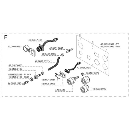 Fronius - MUTTER KST SCHWARZ VST 357/457 - 42,0405,0187 - - 9007946354007 - 1,55 € -