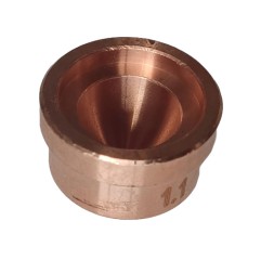 Boquilla ø 1,1 reforzada para Telwin Enterprise Plasma 160 HF/Super Plasma 120/3 HF/Superior Plasma 90 HF - réplica