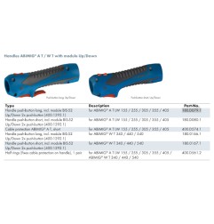 Abicor Binzel, completo para ABIMIG AT incluye botón largo ARRIBA/ABAJO