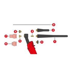 Spannmutter 1,6mm/SW10x10,7 Fronius TTG1200A / TTG1600A / TTW2500A / TTW3000A - 42,0001,0693 -  - 9007946242588 - 3,06 € - 