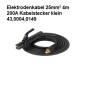 Cable de electrodo 25mm, 35mm 4m / 10m 200A / 300A / 400A conector de cable 9 y 13mm Cable de electrodo 25mm, 35mm 4m / 10m 200A / 300A / 400A conector de cable 9 y 13mm