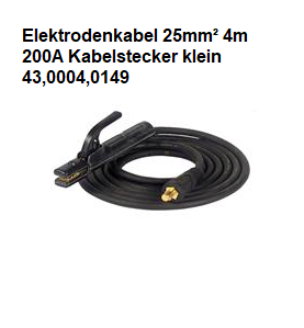 Cable eléctrico de 25 mm, 35 mm, 4 m/10 m, 200 A/300 A/400 A, conector de cable, 9 u 13 mm - 43,0004,0149-1 - - - 82,90 € -