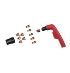 Trafimet Ergocut CB 50 - 1 Swirl-Ring, 5 Elektroden kurz, 5 Schneiddüsen konisch 1,2mm, 1 Aussenschutzdüse - SET CB50-1.2K - -