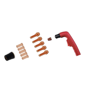 Trafimet Ergocut CB 70 - 1 Swirl-Ring, 1 Diffusor lang, 5 Elektroden lang, 5 Schneiddüsen lang 1,0mm, 1 Aussenschutzdüse - SET C