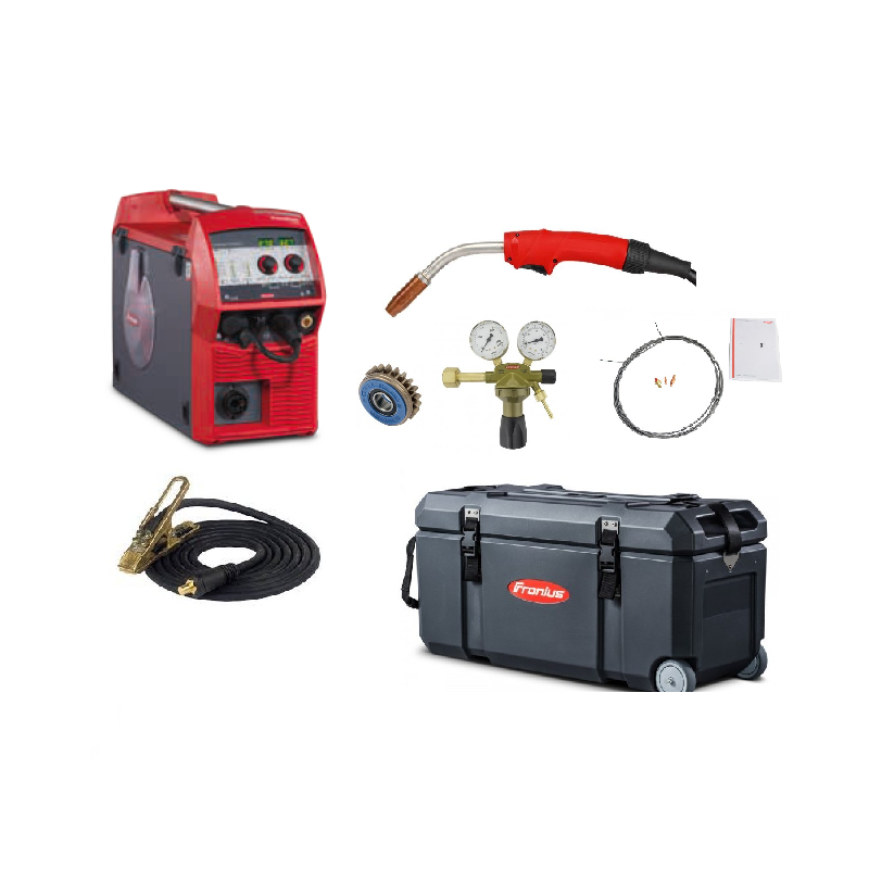 Fronius TransSteel 2700c, MIG SET, 4R, 400V-16A, MIG/TIG/Electrodos