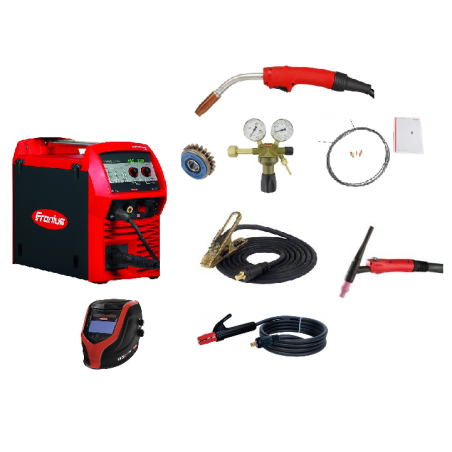 Fronius TransSteel 3500c MP Set MIG/MAG Schweißgerät Gasgekühlt 10-350 A - 4,075,165,860 - - 9007947412379 - 6.467,65 € -