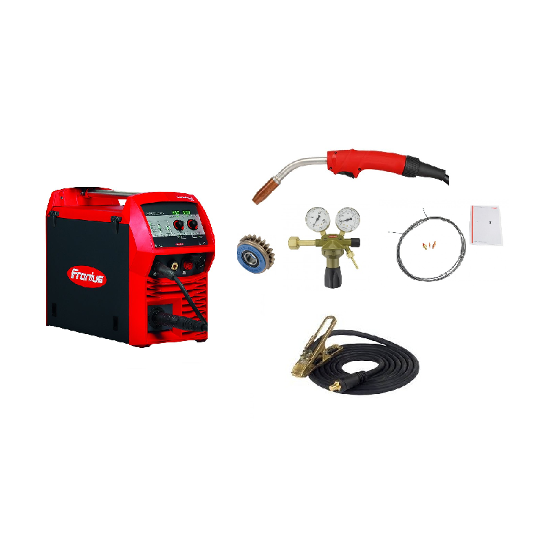 Máquina de soldadura MIG/MAG Fronius TransSteel 3500c Set refrigerada por gas 10-350 A Máquina de soldadura MIG/MAG Fronius TransSteel 3500c Set refrigerada por gas 10-350 A