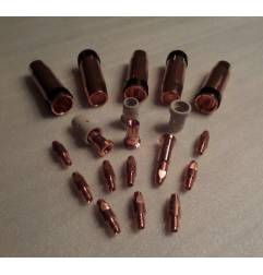 MB/ABIMIG W555/401/501 Set 1,2mm, 5 Gasdüsen, 10 Stromdüsen, 3 Düsenstöcke, 3 Gasverteiler - 145.0085_4_12 - - - 52,02 € -