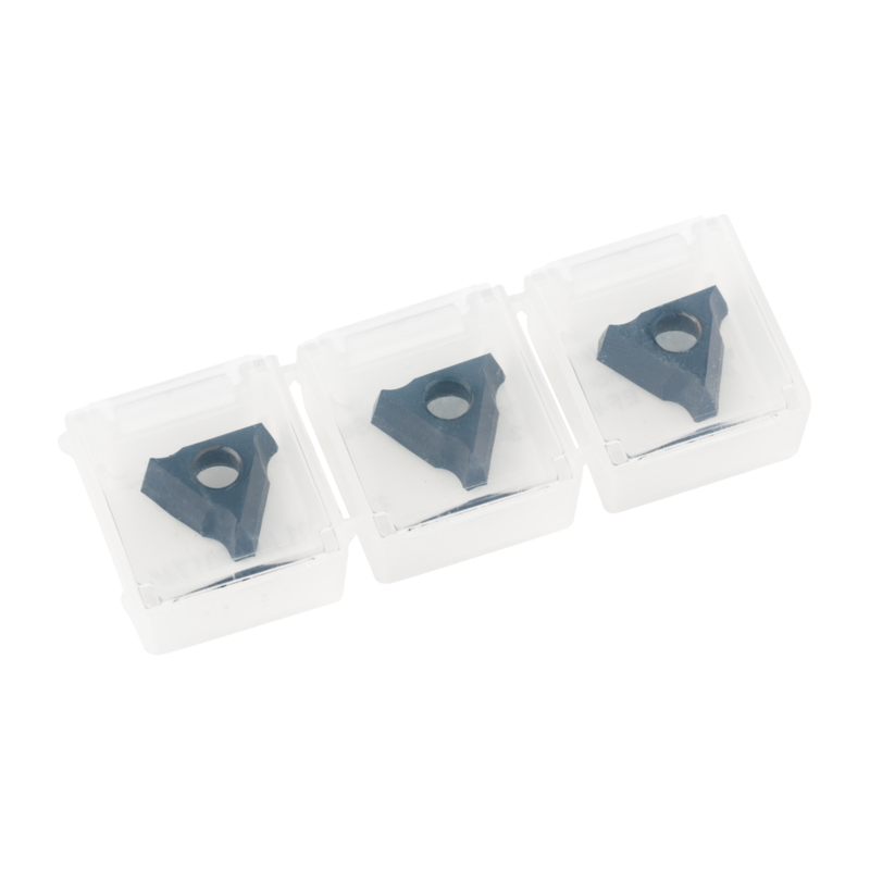 ACABADO DE BORDE WSP-R3 - JUEGO DE INSERTOS INDEXABLES - RADIO DE 3 MM