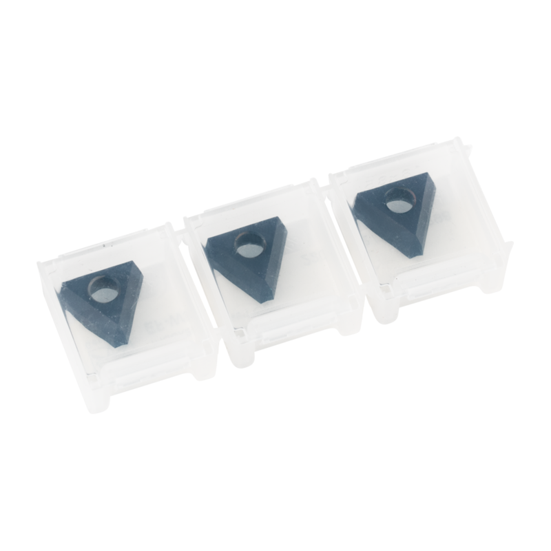 ACABADO DE BORDE WSP-F Acero - JUEGO DE INSERTOS INDEXABLES Radio 3 mm - Ángulo 45 x 30°