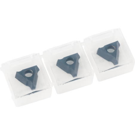 ACABADO DE BORDE WSP-F ALU - JUEGO DE INSERTOS INDEXABLES Radio 3 mm - Ángulo 45 x 30°