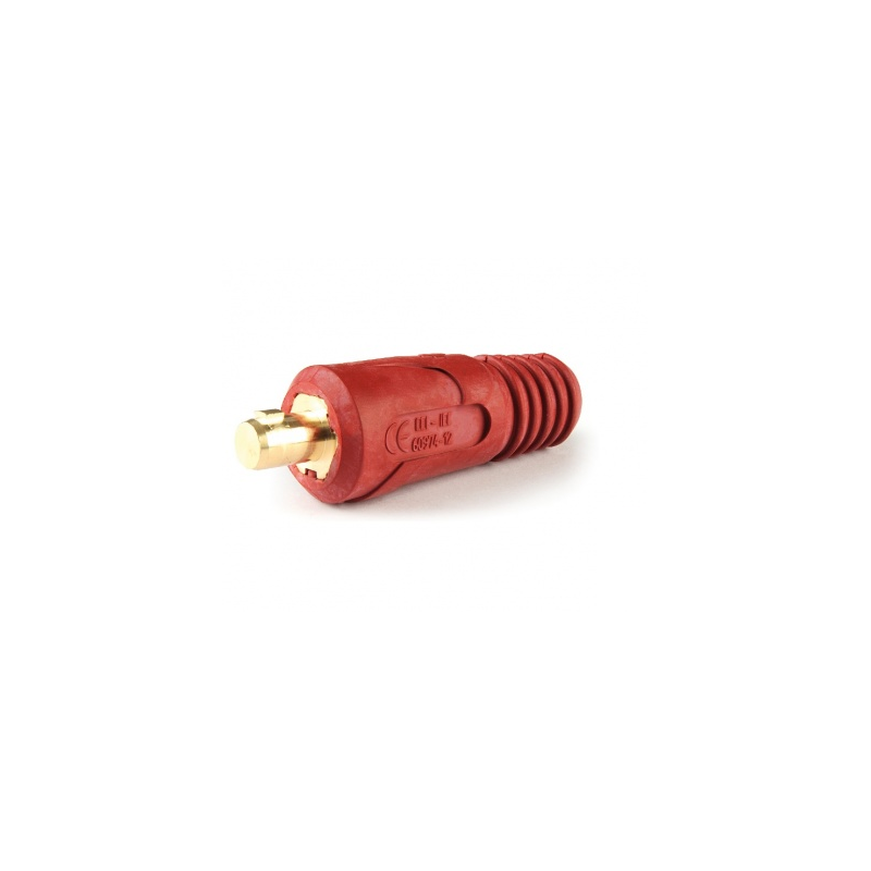 Conector de cable de enchufe de tierra para pin de cable de tierra de 14 mm, 10-25 mm², (rojo) Conector de cable de enchufe de tierra para pin de cable de tierra de 14 mm, 10-25 mm², (rojo)