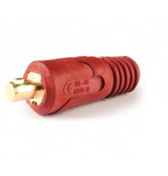 Conector de cable de tierra para clavija de cable de tierra de 21 mm, 50 mm², (rojo) - CX0517 - - 8028485004742 - 10,45 € -