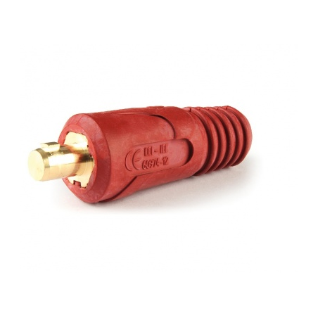 Conector de cable de tierra para clavija de cable de tierra de 21 mm, 50 mm², (rojo) - CX0517 - - 8028485004742 - 10,45 € -