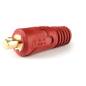 Conector de cable de enchufe de tierra para pin de cable de tierra de 21 mm, 50 mm², (rojo)