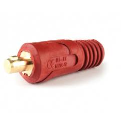Conector de cable de tierra para clavija de cable de tierra de 21 mm, 70 mm², (rojo) - CX0518 - - 8028485004759 - 11,75 € -