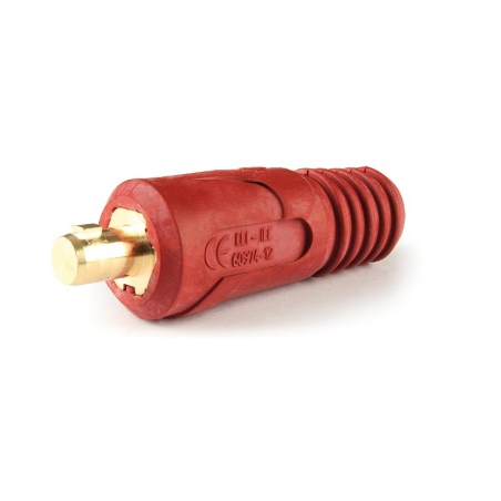 Conector de cable de tierra para clavija de cable de tierra de 21 mm, 70 mm², (rojo) - CX0518 - - 8028485004759 - 11,75 € -