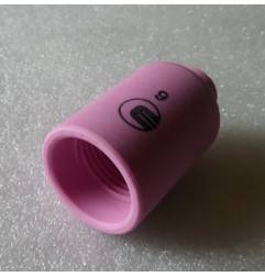 Boquilla de gas cerámica tamaño 6 - 42 mm - Estándar para lentes de gas - Tipo 17 / 18 / 26 - 54N16 - Original Binzel - 701.0422