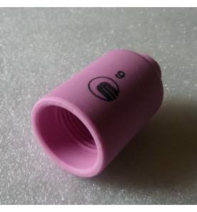 Keramische Gasdüse Gr. 6 - 42mm - Standard für Gaslinse - Typ 17 / 18 / 26 - 54N16 - Original Binzel - 701.0422 - 701.0422 -  - 