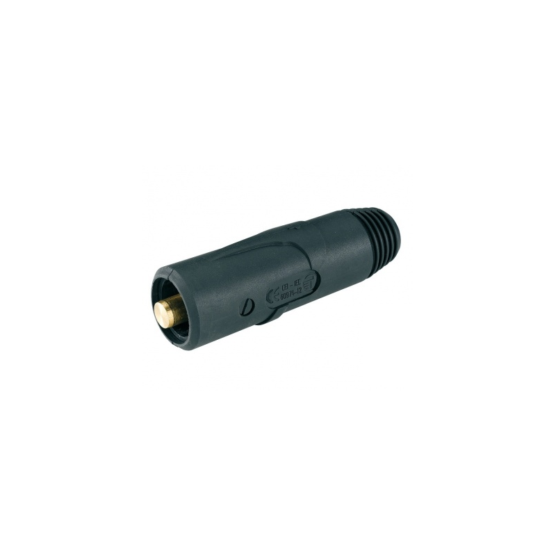 Conector de cable de tierra para mandril de cable de tierra de 28 mm, 95-120 mm², (negro) Conector de cable de tierra para mandril de cable de tierra de 28 mm, 95-120 mm², (negro)