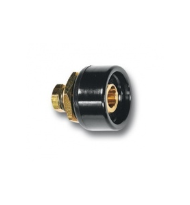 Toma de tierra para cable de tierra, mandril de 9 mm, 10-25 mm², (negro) - CX0530 - - 8028485145506 - 3,45 € -