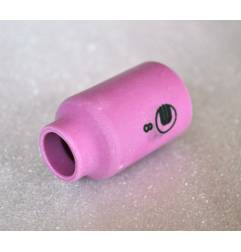 Boquilla de gas cerámica tamaño 8 - 42 mm - Estándar para lentes de gas - Tipo 17 / 18 / 26 - 54N14 - Original Binzel - 701.0424