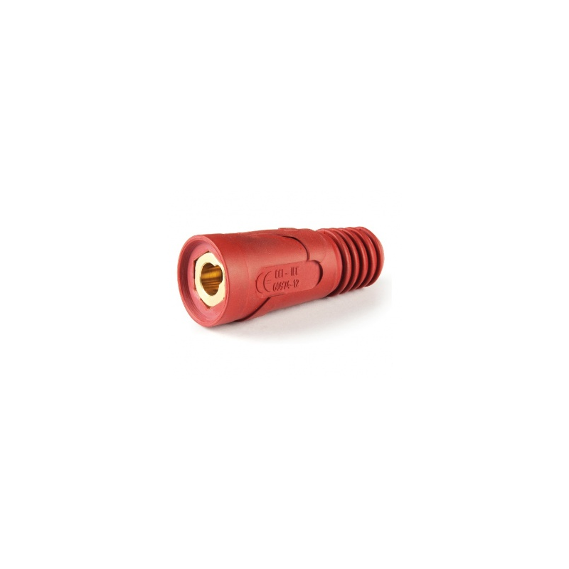 Toma de tierra para cable de tierra, mandril de 14 mm, 10-25 mm², (ROJO) CX0545 Toma de tierra para cable de tierra, mandril de 14 mm, 10-25 mm², (ROJO) CX0545