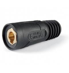 Toma de tierra para cable de tierra de 24 mm, 70 mm² (NEGRO) - CX0543 - - 8028485147203 - 9,90 € -