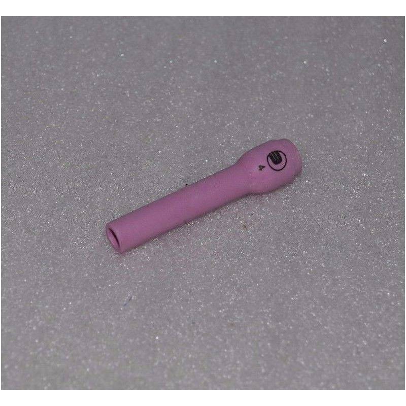 Boquilla de gas cerámica larga tamaño 4 - Tipo 9/20 - 63mm - 796F75 - Original Binzel - 701.0293 Boquilla de gas cerámica larga tamaño 4 - Tipo 9/20 - 63mm - 796F75 - Original Binzel - 701.0293