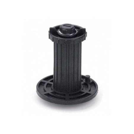 Spulendorn mit kurzem Zapfen (rechts od. links) für Korbspulen bis 18kg ,Innendurchmesser von 53 mm, einer Breite 100 mm - F1185