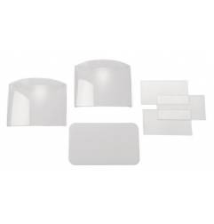 Ersatz-Schutzgläser aus Polycarbonat für die gängigsten Schweißhelme, Speedglas, Optrel, APC, Origo etc., Dicke 1 mm - LVC000055
