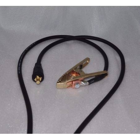 Massekabel Schweißkabel, 3m / 4m / 5m, 25mm², 250A Masseklemme, Dorn 9mm - 13mm - MRS000008_1/3/4/5 - - - 34,44 € -