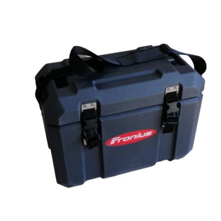 Maletín de herramientas Fronius 60, apilable y con espacio para todos los accesorios de soldadura