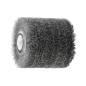 Cepillos de rodillo, sin nudos WBU, para máquinas de satinado, alambre de acero inoxidable