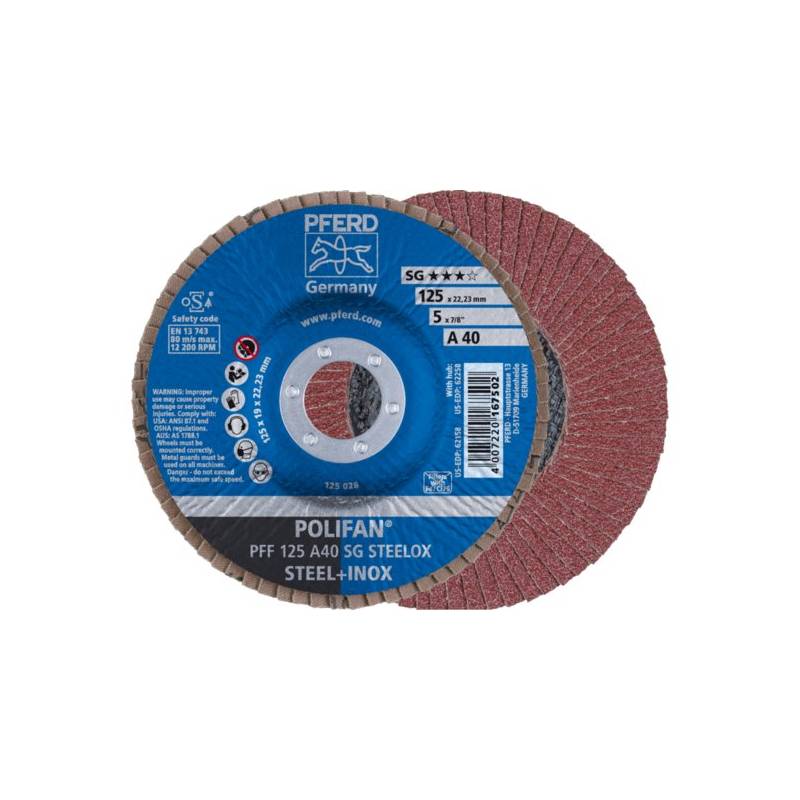 POLIFAN HORSE PFF 125 A40 SG STEELOX