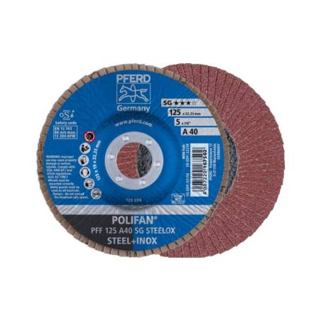 POLIFAN PFERD PFF 125 A40 SG STEELOX - 67604125 -  - 4007220167502 - 6,61 € - 